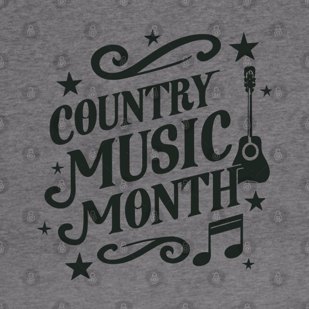 Country Music Month – October by irfankokabi